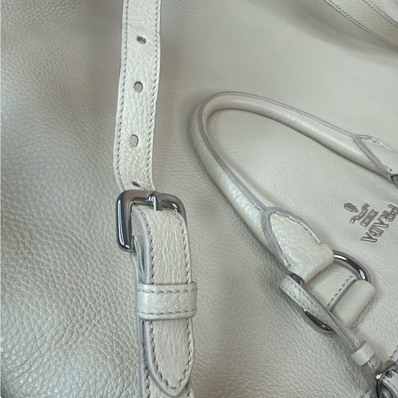 PRADA VITELLO DAINO pebbled leather two way bag - Picture 10 of 13